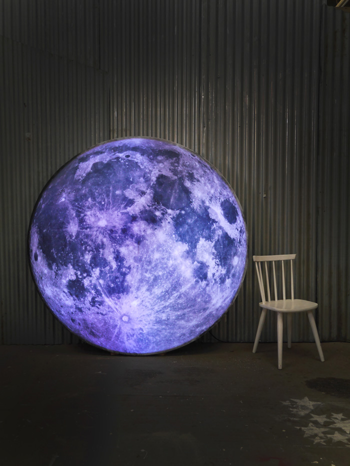 Illuminated Full Moon Prop For Hire - Vowed and Amazed