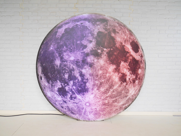 Illuminated Full Moon Prop For Hire - Vowed and Amazed